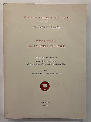 Image du vendeur pour Description de la Syrie du Nord mis en vente par Joseph Burridge Books