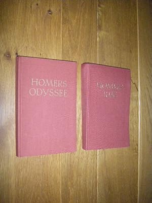 Homers Ilias + Homers Odyssee (2 Bände)