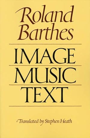 Seller image for Image, Music, Text for sale by GreatBookPrices