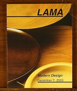LAMA Los Angeles Modern Auctions: Modern Art & Design Auction Catalog, December 7, 2003; includin...