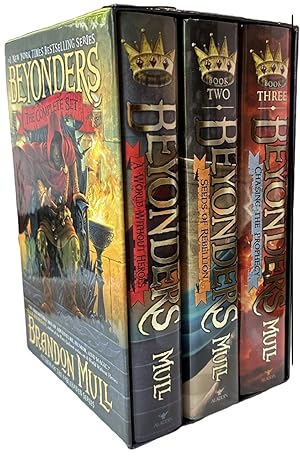 Imagen del vendedor de Beyonders The Complete Set (Boxed Set): A World Without Heroes; Seeds of Rebellion; Chasing the Prophecy a la venta por Fighting Camels Bookstore