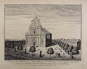 A view of the Church and Monastry of St. Therisia in the City of Leopold built by Fardinand II. f...