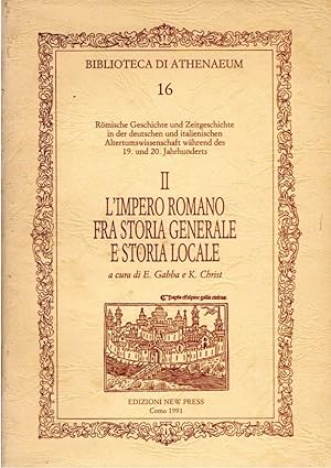 Immagine del venditore per L'impero romano fra storia generale e storia locale venduto da Messinissa libri