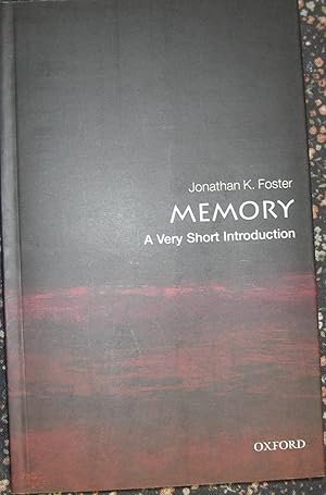 Immagine del venditore per Memory : A Very Short Introduction (Very Short Introductions) venduto da eclecticbooks