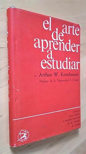 Seller image for El arte de aprender a estudiar for sale by Llibres Bombeta