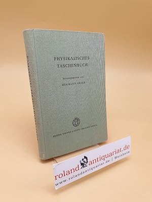 Imagen del vendedor de Physikalisches Taschenbuch a la venta por Roland Antiquariat UG haftungsbeschrnkt