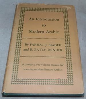 Bild des Verkufers fr An Introduction to Modern Arabic zum Verkauf von Pheonix Books and Collectibles