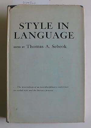 Imagen del vendedor de Style in Language a la venta por The People's Co-op Bookstore