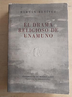 Imagen del vendedor de El drama religioso de Unamuno a la venta por International Book Hunting