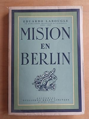 Imagen del vendedor de Mision en Berlin a la venta por International Book Hunting