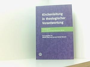 Bild des Verkufers fr Kirchenleitung in theologischer Verantwortung: Dankesgabe an Landesbischof Hermann Beste Dankesgabe an Landesbischof Hermann Beste zum Verkauf von Book Broker