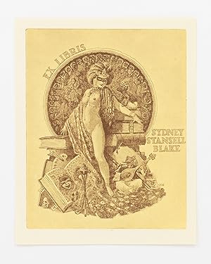 A bookplate for Sydney Stansell Blake