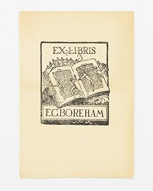 A bookplate for E.G. Boreham
