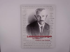 Seller image for Lebenserinnerungen des Malers Friedrich Karl Strher mit Signatur von P. Strher for sale by Buchschloss