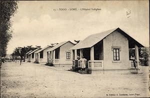 Ansichtskarte / Postkarte Lome Togo, L'Hopital Indigene