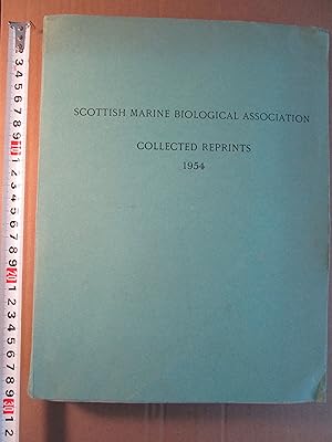 Scottish Marine Biological Association : Collected Reprints for 1954