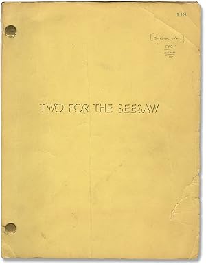 Bild des Verkufers fr Two for the Seesaw (Original screenplay for the 1962 film) zum Verkauf von Royal Books, Inc., ABAA