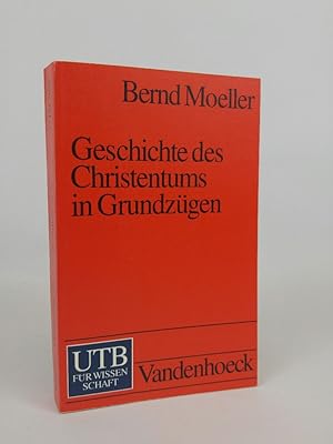 Bild des Verkufers fr Geschichte des Christentums in Grundzgen zum Verkauf von ANTIQUARIAT Franke BRUDDENBOOKS