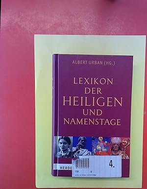 Bild des Verkufers fr Lexikon der Heiligen und Namenstage, 2. Auflage zum Verkauf von biblion2