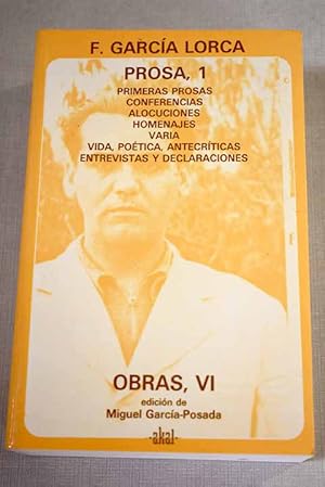 Seller image for Obras, 6 for sale by Alcan Libros