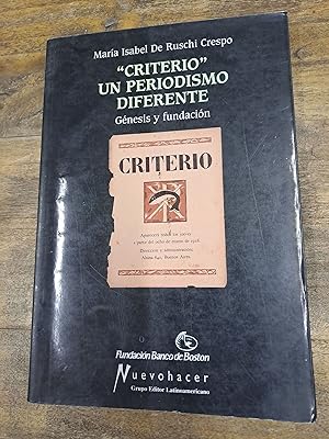 Seller image for Criterio, un periodismo diferente for sale by Libros nicos
