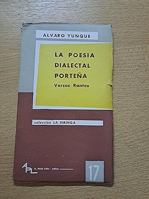 Immagine del venditore per La poesia dialectal venduto da Libros nicos