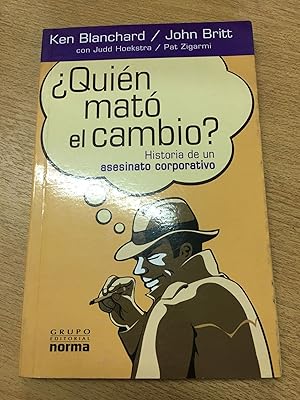 Imagen del vendedor de Quien mato el cambio? a la venta por Libros nicos