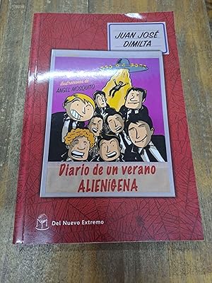 Bild des Verkufers fr Diario de un verano alienigena zum Verkauf von Libros nicos