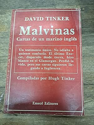 Imagen del vendedor de Malvinas. Cartas de un marino ingles a la venta por Libros nicos