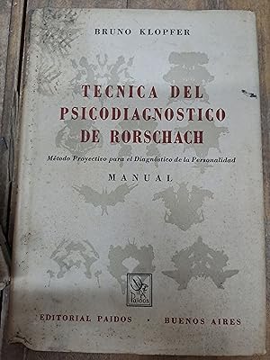 Seller image for Tecnica del psicodiagnostico de Rorschach for sale by Libros nicos