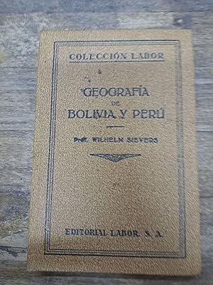 Image du vendeur pour Geografia de Bolivia y Peru mis en vente par Libros nicos
