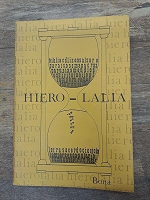 Seller image for Hierro Lalia for sale by Libros nicos