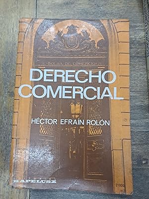 Seller image for Derecho comercial for sale by Libros nicos