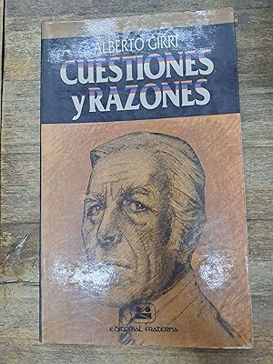 Seller image for Cuestiones y razones for sale by Libros nicos