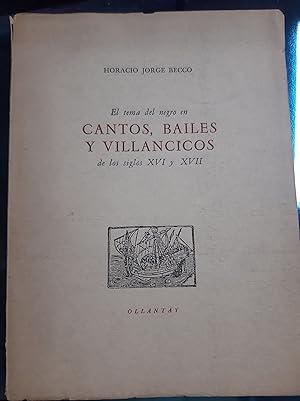 Imagen del vendedor de Cantos, bailes y villancicos de los siglos XVI y XVII a la venta por Libros nicos