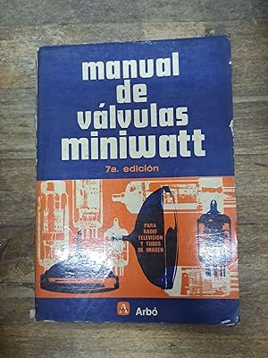 Imagen del vendedor de Manuel de Valvulas Miniwatt a la venta por Libros nicos