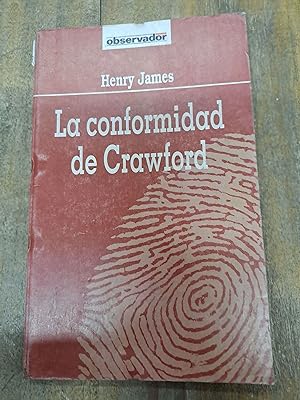 Seller image for La conformidad de Crawford for sale by Libros nicos