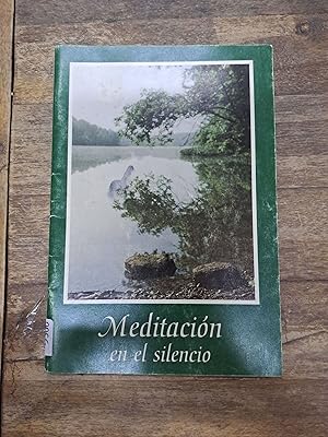 Seller image for Meditacion en el silencio for sale by Libros nicos