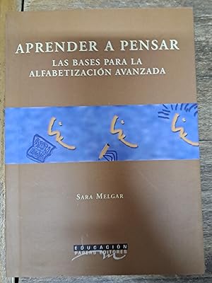 Seller image for Aprender a pensar for sale by Libros nicos