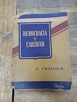 Seller image for Democracia y caridad for sale by Libros nicos