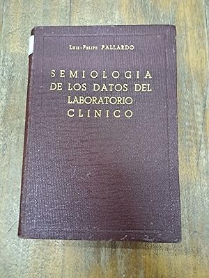 Seller image for Seimiologia de los datos del laboratorio clinico for sale by Libros nicos