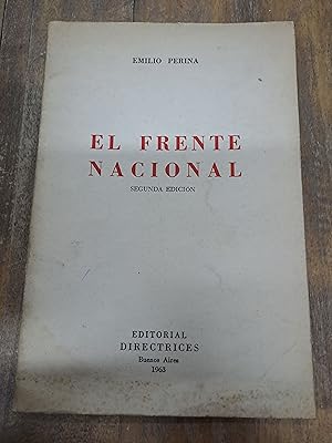 Immagine del venditore per El frente nacional venduto da Libros nicos