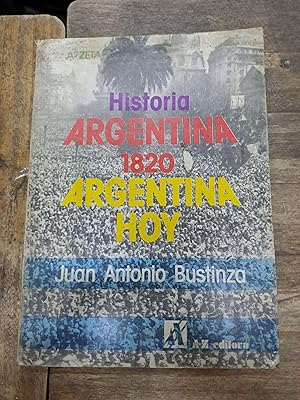 Imagen del vendedor de Historia Argentina 1820 Argentina hoy a la venta por Libros nicos