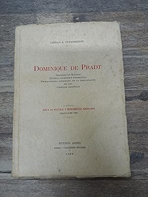 Imagen del vendedor de Dominique de Pradt a la venta por Libros nicos