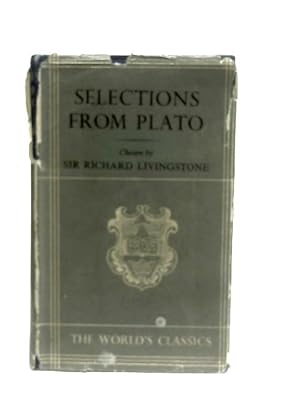 Seller image for Plato Selected Passages for sale by World of Rare Books