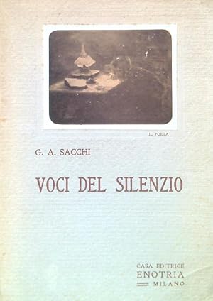 Immagine del venditore per Voci del silenzio venduto da Librodifaccia