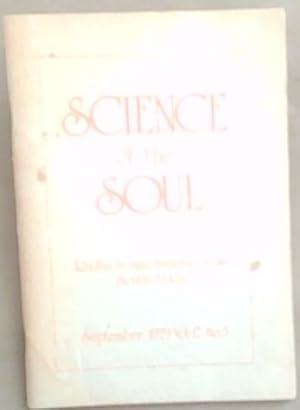 Seller image for Science of the Soul: September 1979 Vol.17 No.3 for sale by Chapter 1