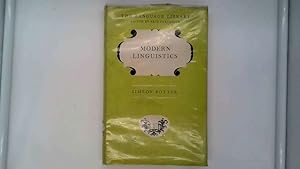 Seller image for Modern Linguistics for sale by Goldstone Rare Books