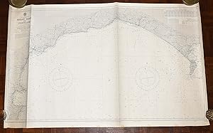 Original MAP Sea Chart DORSET. Admiralty Survey Berry Head to Portland. England South Coast. Shee...