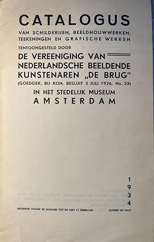 Museum catalogue 1926 I Catalogus van schilderijen, beeldhouwwerken, teekeningen en grafische wer...